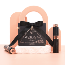 Load image into Gallery viewer, Zodiac Perfume Twist &amp; Spritz Travel Spray Gift Set 8ml: Sagittarius
