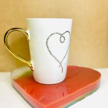 Load image into Gallery viewer, Rhinestone Design Coffee Mug
