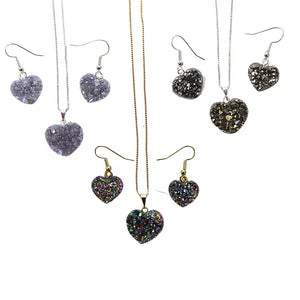 Amethyst Heart Sets