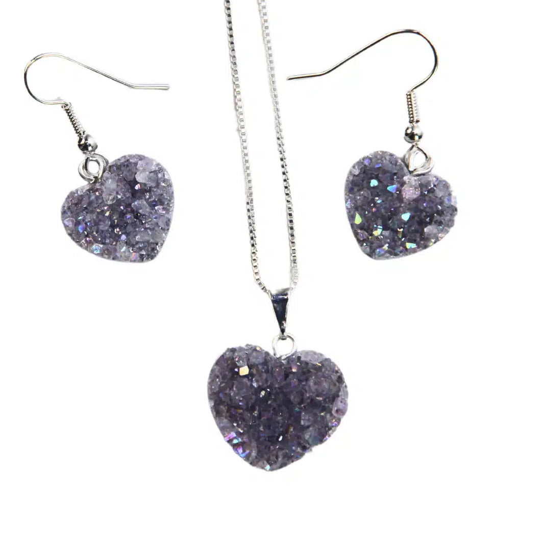 Amethyst Heart Sets