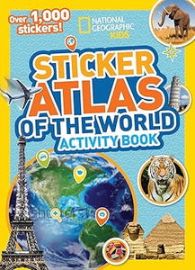 World Atlas Sticker Activity Book  924