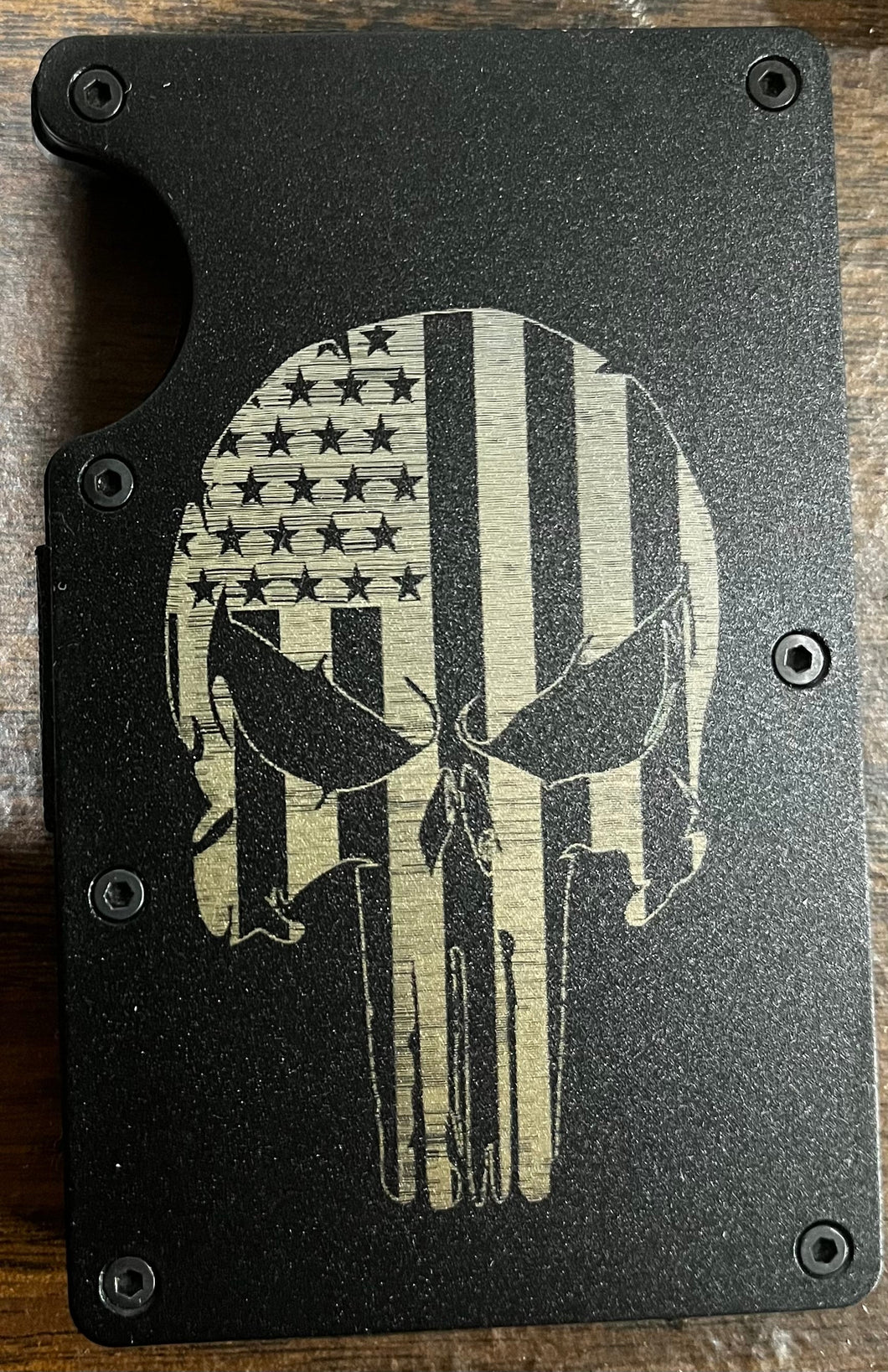 Punisher Stars and Stripes Credit Card Wallet