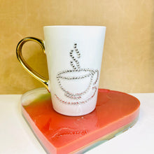 Load image into Gallery viewer, Rhinestone Design Coffee Mug
