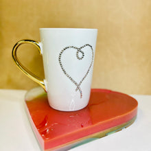 Load image into Gallery viewer, Rhinestone Design Coffee Mug
