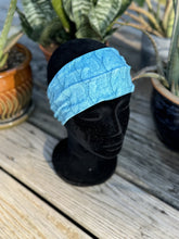 Load image into Gallery viewer, Teal sweater headband
