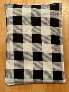 Black plaid Boo Boo bag