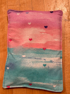 Pink/Turquoise with hearts, Boo Boo bag