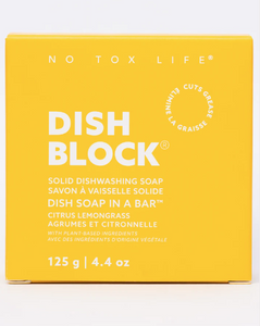 DISH BLOCK® Lemongrass solid dish soap