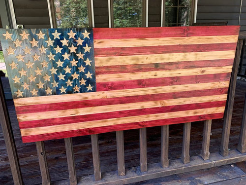 Wooden American flag USA flag wall decor Rustic American flag Wooden US flag art Patriotic wooden flag Vintage American flag Handmade wooden flag Wooden American flag plaque American flag wall hanging