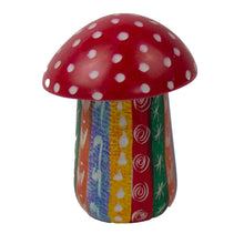 Load image into Gallery viewer, Soapstone Mushroom Box in Rainbow Colors
