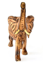 Load image into Gallery viewer, Kenyan Jacaranda Wood Jumbo Elephant- Trunk Up
