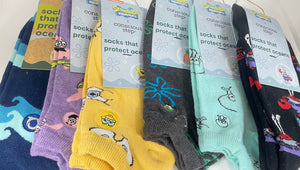 Adult Ankle Socks that Protect Oceans