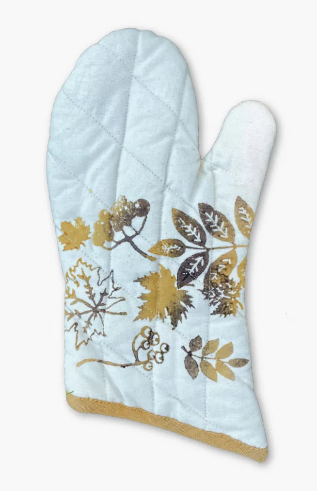 Autumn Leaf Oven Mitt