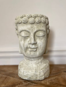 CEMENT BUDDHA PLANTER