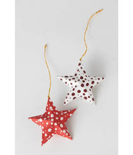 Load image into Gallery viewer, Polka Dot Star Ornament
