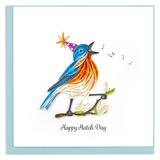 Quilled Happy Hatch Day Greeting Card