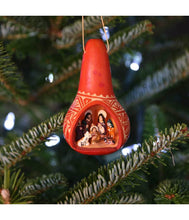Load image into Gallery viewer, Nativity Gourd Ornament
