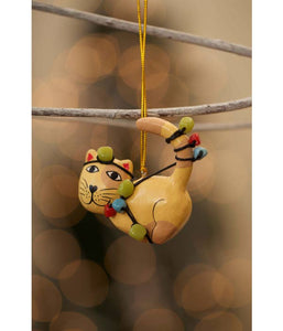 Tangled Up Cat Ornament