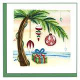 Quilled Island Holiday Greeting Card