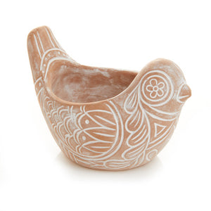 Terra Cotta Bird Planters