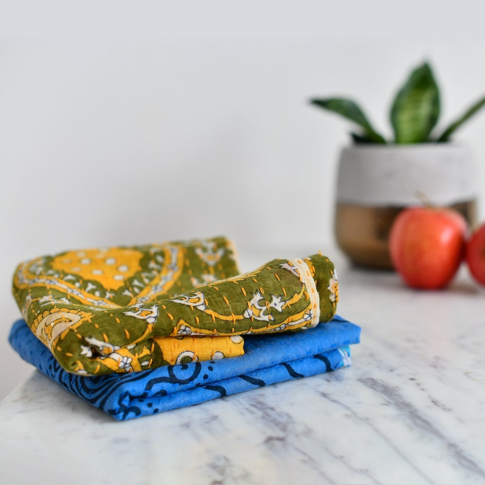 Kantha Dishcloths - Set of 3