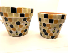 Load image into Gallery viewer, Planter, Honeycomb Mosaic Large
