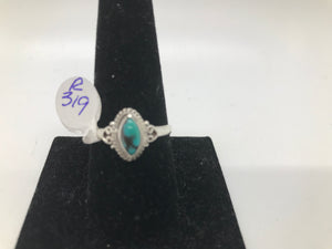 Sterling Silver Small Stone Rings