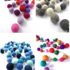 Load image into Gallery viewer, Felt Ball Garland -  10&#39; Multicolored
