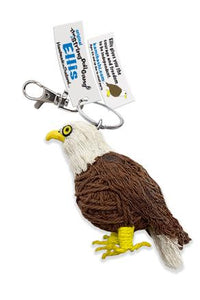 Ellis the Bald Eagle String Doll