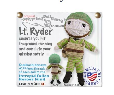Lt. Ryder String Doll Keychain