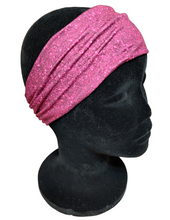 Load image into Gallery viewer, Magenta  Glitter Headband
