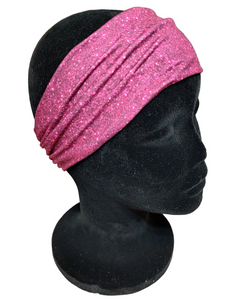 Magenta  Glitter Headband