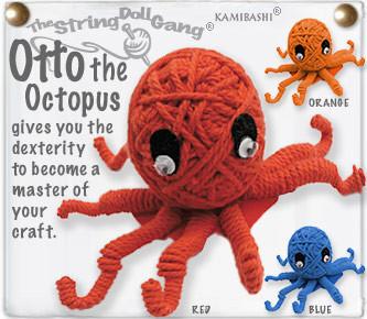 Otto the Octopus String Doll
