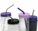Load image into Gallery viewer, Stainless Steel COMBO Straw 6-Pack Plus Cleaner
